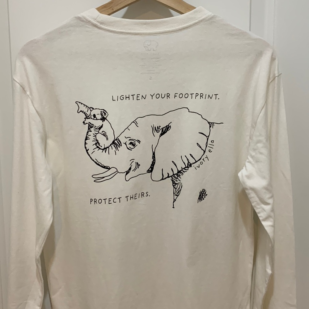 ivory ella organic cotton tee